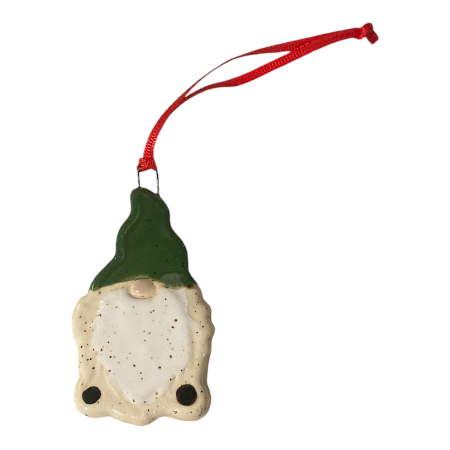 Gnome ornament, green hat